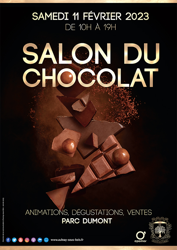 Salon du chocolat 2023 d'Aulnaysousbois Le Monde Des Artisans