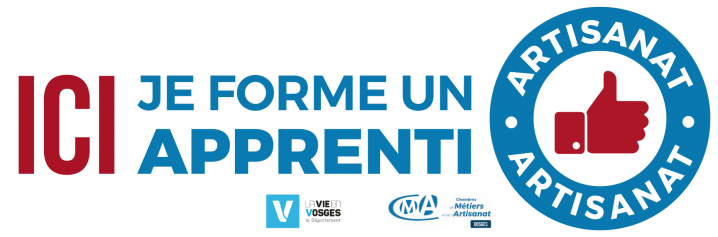 Auto collant Ici je forme un apprenti Auto collant Ici je forme un apprenti