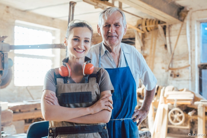 jeune recrue atelier de menuiserie