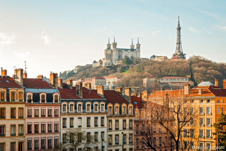 Vue de la ville de Lyon