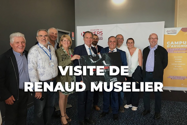 Le Président MUSELIER à la rencontre des apprentis Le Président MUSELIER à la rencontre des apprentis