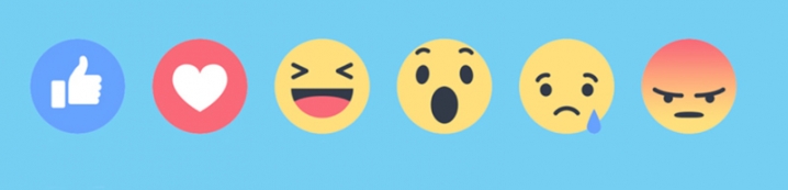 Liste des emojis de réaction sur Facebook