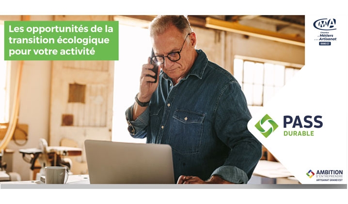 les CMA Grand Est vous acdompagnent dans votre transition écologique Webinaires des Jeudis du DD CMA Grand Est
