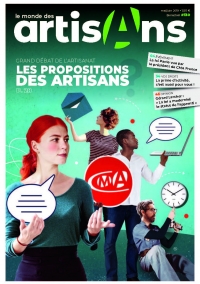 Une du Monde des Artisans édition nationale numéro 130