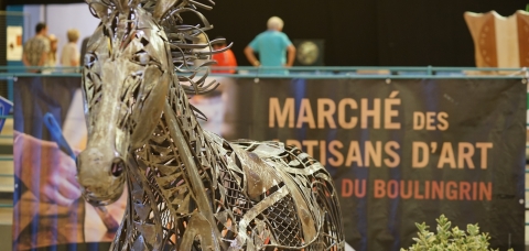 Marché des artisans d'art à Reims