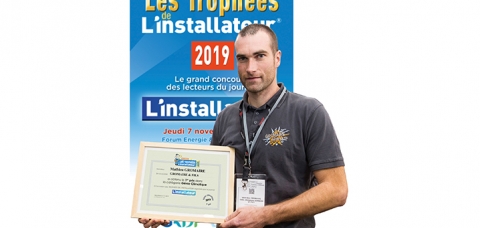 1er prix du trophée de l’installateur 2019