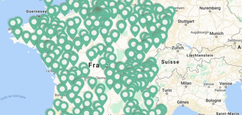 Carte des CFA