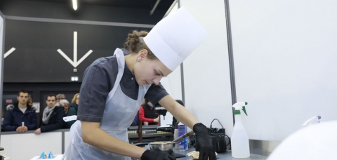 Pâtisserie - Compétitrice des finales nationales worldskills 2017 