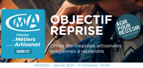 Objectif reprise janvier 2021 vosges