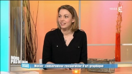 Marion Herbaux, conservation et restauration Arts Graphiques