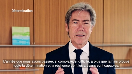 Votre Chambre de métiers vous souhaite une excellente année 2021  !